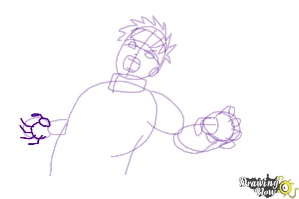How to Draw Kakashi Hatake from Naruto - DrawingNow