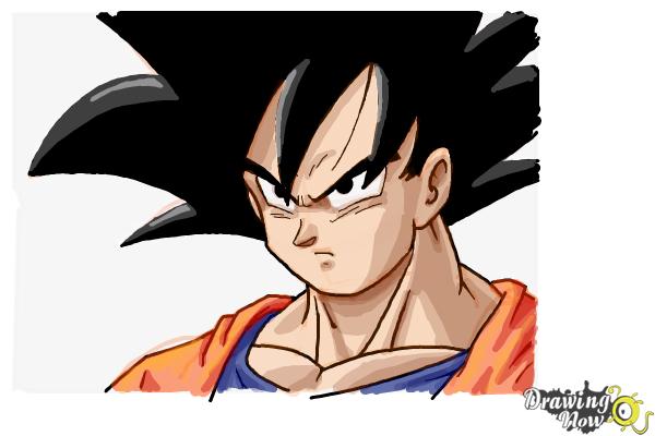 How To Draw Goku Ultra Instinct | Dragon Ball Drawing (step by step) -  YouTube