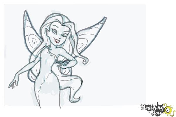 tinkerbell and silvermist coloring pages
