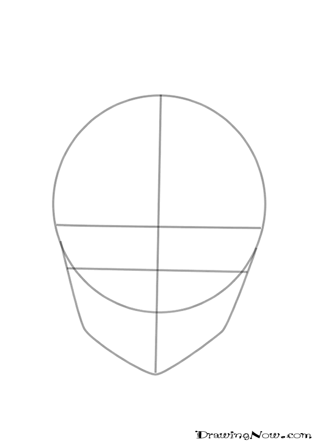 Face Template Drawing Anime